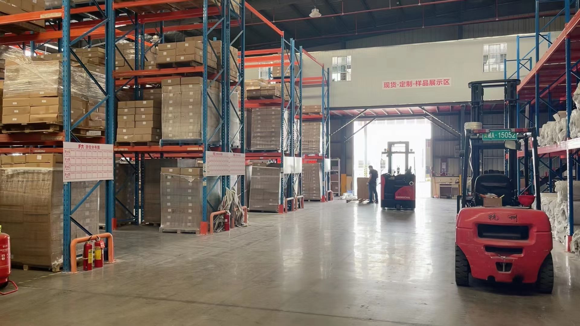 客户洽谈区实拍（开利·诺奥·凯瑞三大品牌）
